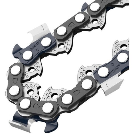 TREETALK Lot de 2 chaînes 57 maillons pour tronçonneuse guide 40 cm (16 pouces) - Guide et chaîne pour tronçonneuse