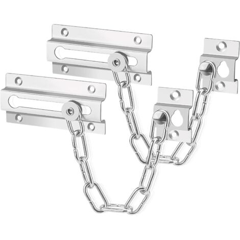Lot de 2 chaînes de porte, chaîne épaisse de qualité supérieure pour porte-AquaForge