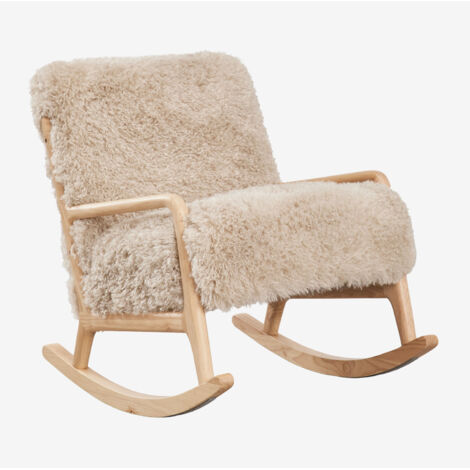 Lot de 2 chaises à bascule rembourrées Maylene SKLUM