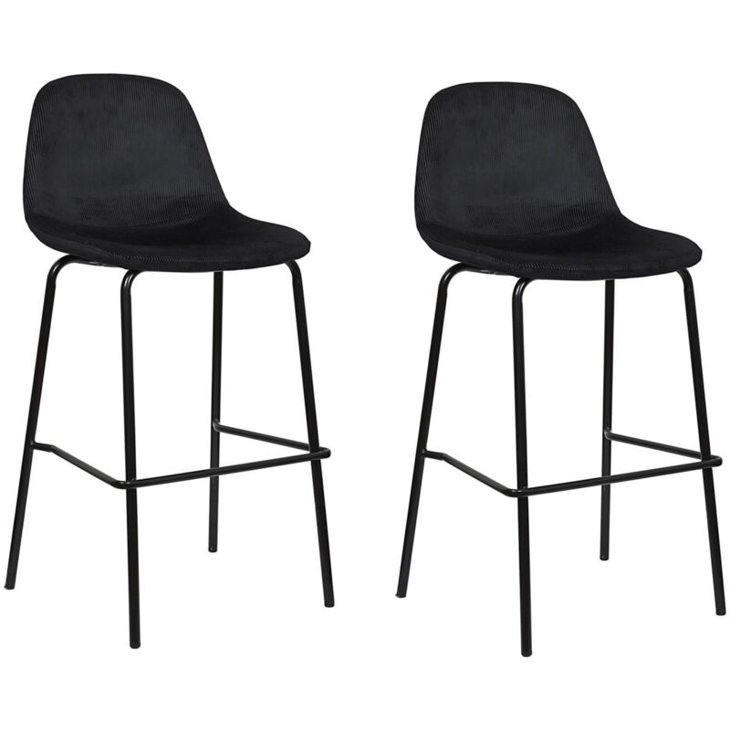 Lot de 2 chaises de bar GIULIA