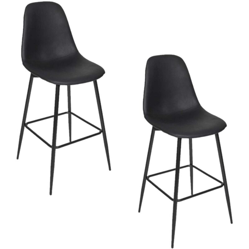 Lot de 2 chaises de bar malo