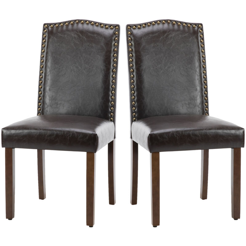 Joeais - Chaises de salle à manger lot de 2 chaises de table à manger chaise rembourrée de salle à manger Anmut chaises de cuisine rembourrées en