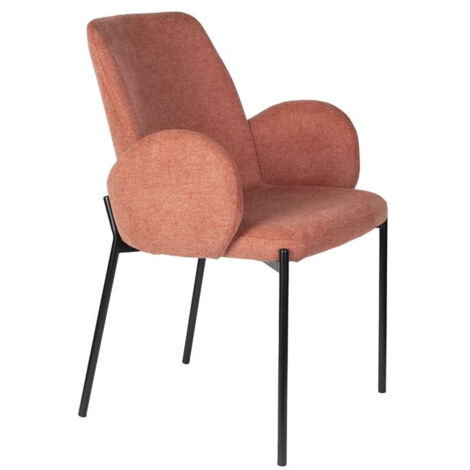 Lot de 2 Chaises en tissu Tjarda - Élégance et confort au quotidien