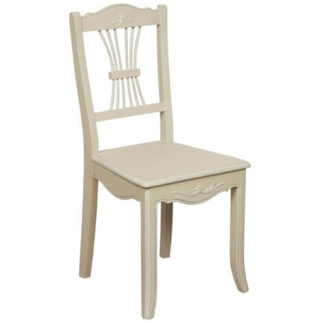 Lot de 2 chaises - MDF - Beige - Interior's