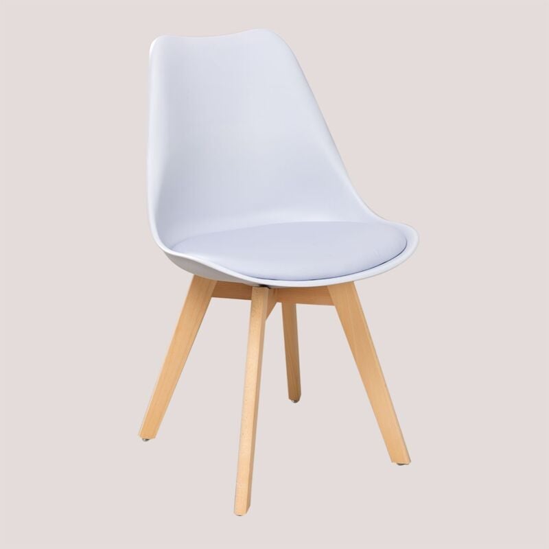 Sklum - Pack de 2 chaises de salle à manger nordiques Gris dauphin