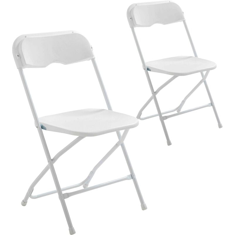 Lot de 2 chaises pliantes