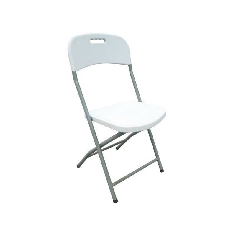 Lot de 2 chaises pliantes Poudre enduits ossature d'acier 42 x 42 x 87 cm Tube en acier Ø 19 x 1 mm Lot de 2 chaises pliantes Poudre enduits ossature d'acier 42 x 42 x 87 cm Tube en acier Ø 19 x 1 mm