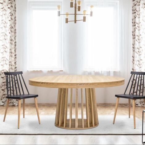 Lot de 2 chaises scandinaves Trouville Noir