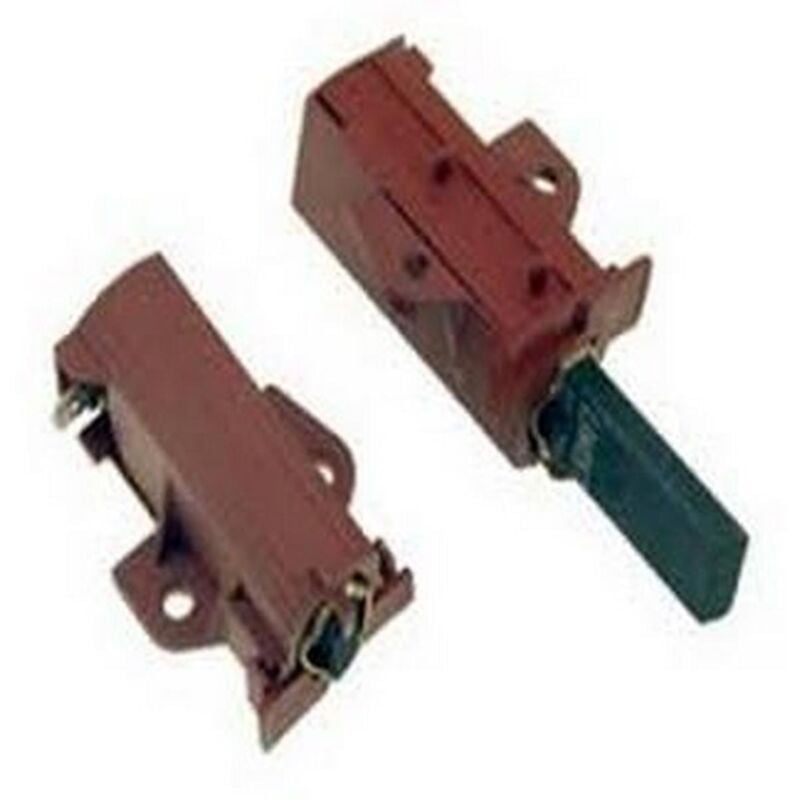 Lot de 2 charbons moteur (49028931) Lave-linge INDESIT, MIELE, HOOVER, WHIRLPOOL, ZEROWATT, CONTACT, IBERNA, ROSIERES, CANDY, ARISTON HOTPOINT, ARDO