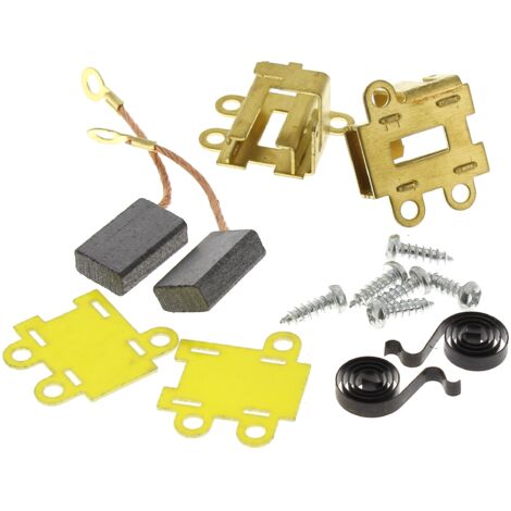 Lot de 2 charbons moteur 5131015595 – Compatibles perceuses Ryobi Eid11002rv – Performance optimale pour outils électriques