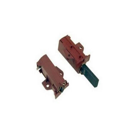 Lot de 2 Charbons Moteur Pour Lave-Linge 49028931 Ardo, Ariston Hotpoint, Candy, Contact, Hoover, Iberna, Indesit, Kompatibel Miele, RO