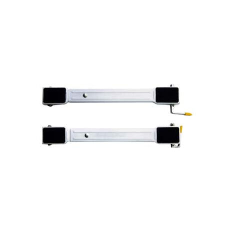 Lot de 2 chariots pour électroménager - 44,5x70 cm
