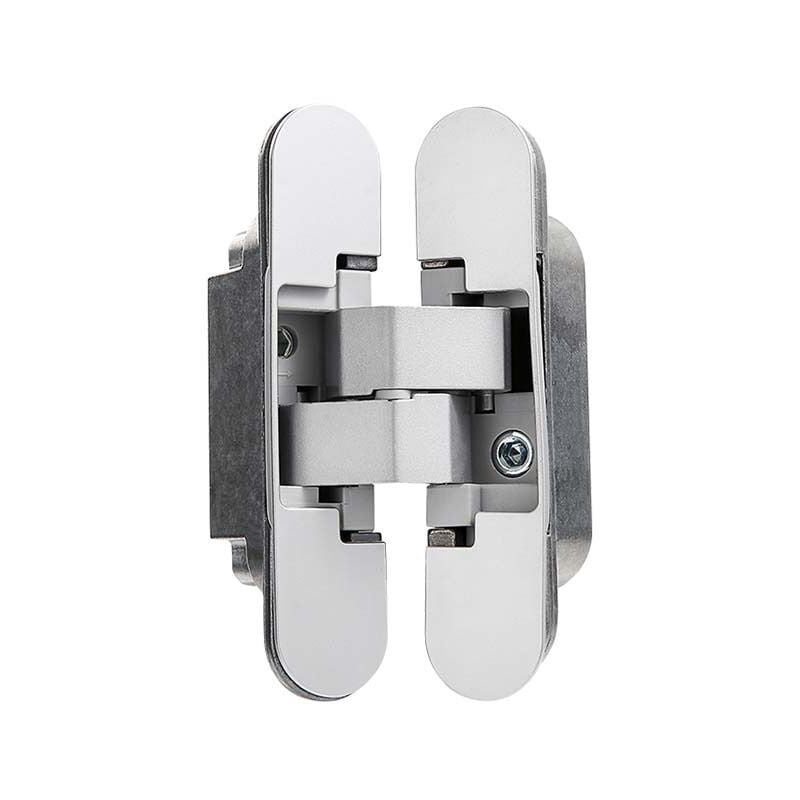 Lot de 2 Charnière Invisible pour Portes Lourdes (Charge 40 kg, Ouverture 180º)