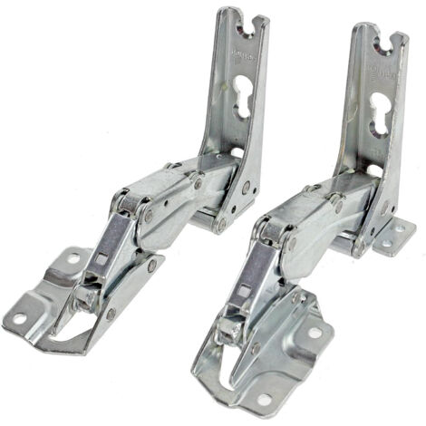 Lot de 2 charnieres de porte (droite et gauche) pour refrigerateur, congelateur AEG, Electrolux, Faure, Zanussi - 3362 3363 5.0
