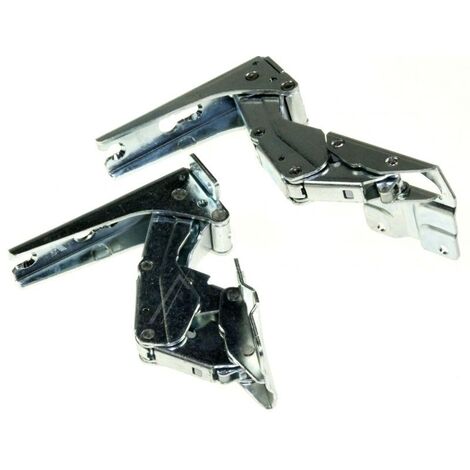 LOT DE 2 CHARNIERES DE PORTE REFRIGERATEUR DE DIETRICH 41X0396 De Dietrich
