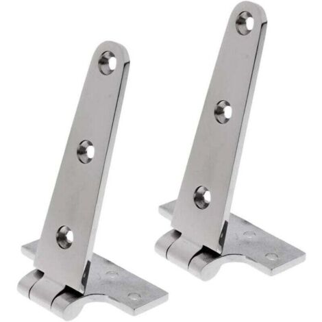Lot de 2 charnières en T pour abri de yacht, abri de jardin, garage