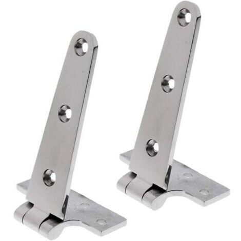 Lot de 2 charnières en T pour abri de yacht, abri de jardin, garage