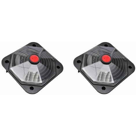 Lot de 2 chauffages solaires pour piscine 735 W
