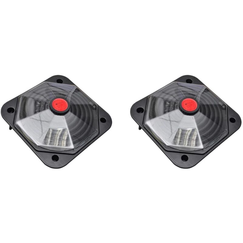Lot de 2 chauffages solaires pour piscine 735 w