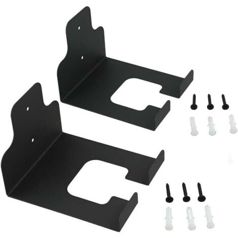 Lot de 2 cintres muraux pour outils de jardin, porte outils robustes pour