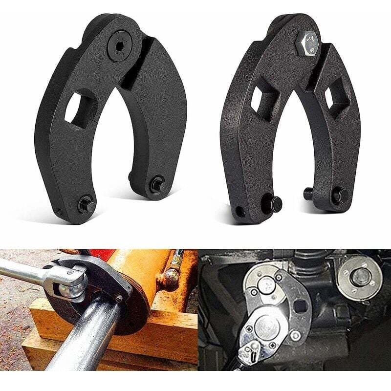 Gotrays - Lot de 2 clés à douille réglables pour cylindre hydraulique 1266 et 7463