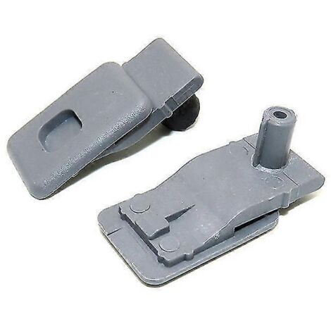 Lot de 2 clips de fixation en plastique pour boîte à gants de voiture Chevrolet Cruze Berline/Hatchback 2009-2015 - Gris