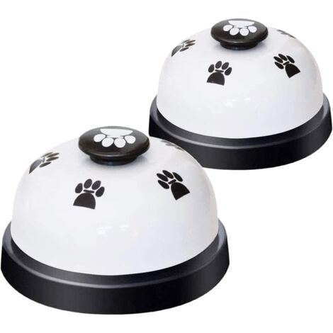 Lot de 2 clochettes pour chien pour l'apprentissage de la propreté à la porte, clochettes pour chien pour faire ses besoins