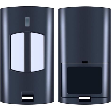 Lot de 2 Compatible avec la télécommande de porte de garage BENINCA 433,92 MHz à code tournant TO.GO-2WV 4WV