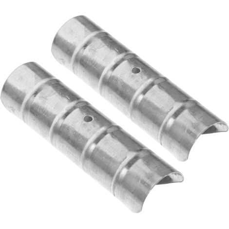 Lot de 2 Connecteurs de Tringle à Rideaux 9 CM, Raccords Robustes et Décoratifs, Joints Résistants à l'usure, Accessoires Pratiques pour Tringles à Rideaux de Fenêtres
