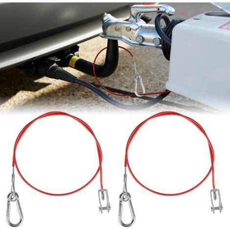 Lot de 2 cordes de traction pour caravane