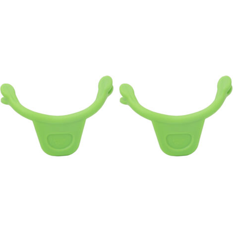 Lot de 2 correcteurs de sourire en silicone pour l'entraînement du sourire, l'étirement des muscles et l'amélioration des lèvres.