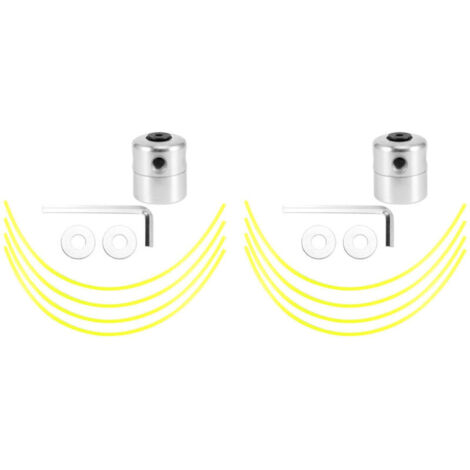 Lot de 2 coupe-bordures, tondeuse principale, accessoires de tondeuse et outils de jardin - AquaForge