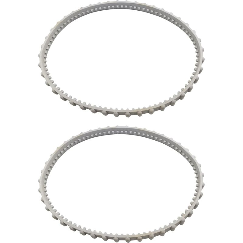 Lot de 2 courroies RCX23002 Aquavac Tiger Shark pour nettoyeur de piscine Hayward Aquavac Tiger Shark et ShakVac (longueur du rail 88 cm)