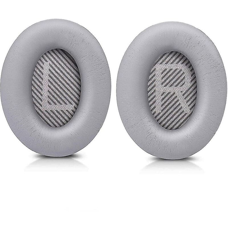 Lot de 2 coussinets d'oreille de rechange professionnels compatibles avec Bose Quietcomfort Qc35 Qc15 Qc25