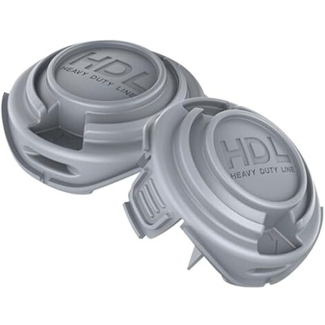 Lot de 2 couvercles de bobine de coupe-bordure Black & Decker, pour coupe-bordure Black & Decker, capuchon de bobine compatible avec les coupe-bordures STC5433 STC5433PC 90588530