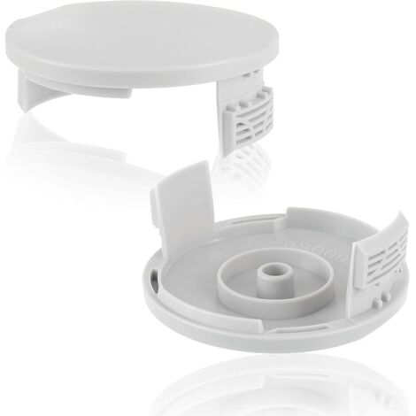 Lot de 2 couvercles de bobine pour tondeuse à gazon, couvercle de bobine de remplacement RAC122 pour coupe-bordures Ryobi RLT4027, RLT4125, RLT5027, RLT6030, RLT5127, RLT6130