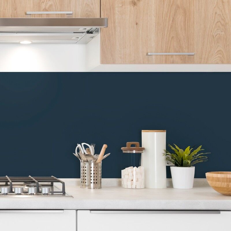 Lot de 2 crédences alu L120xH 45cm Bleu Nuit 99deco