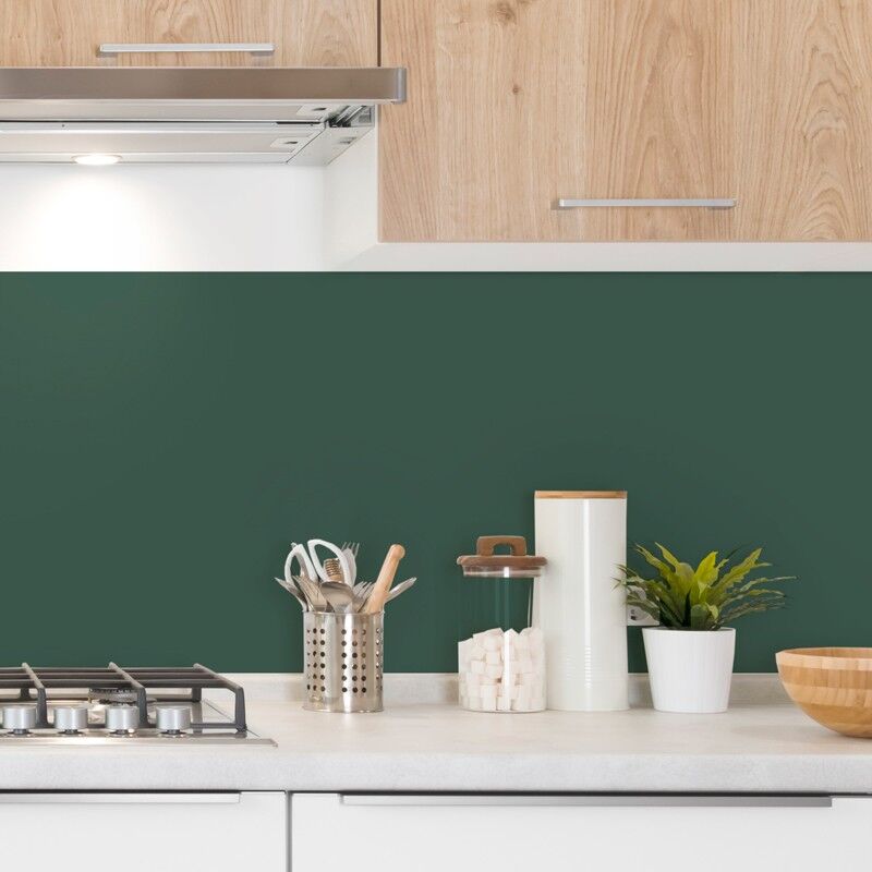 99déco - Lot de 2 crédences alu L120xH 45cm Vert Forêt 99deco