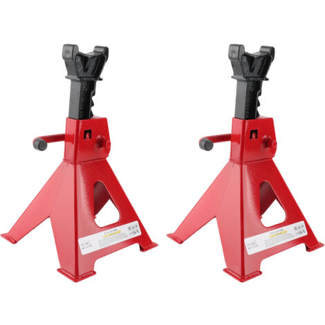 Lot de 2 crics de levage légers en acier au carbone pour voitures, SUV et camions