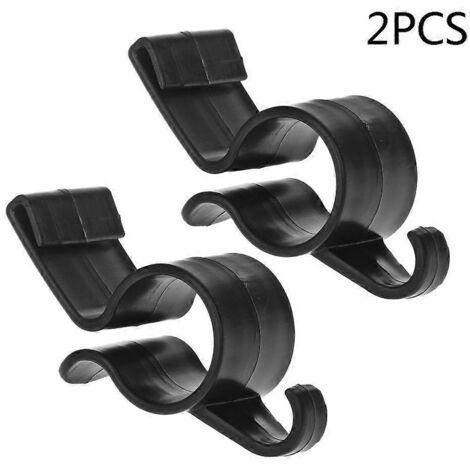 Lot de 2 crochets de fixation pratiques en plastique pour coffre de voiture, support pour parapluie