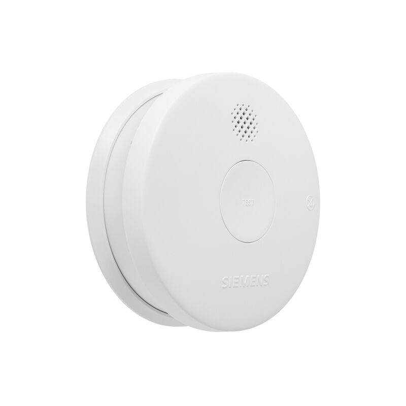 Lot de 2 détecteurs de Fumée 5TC1293-1 nf Autonomie 5 ans / Garantie 3 ans Siemens