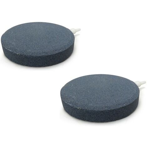 Lot de 2 diffuseurs d'air disques 10 cm pour bassins de jardin