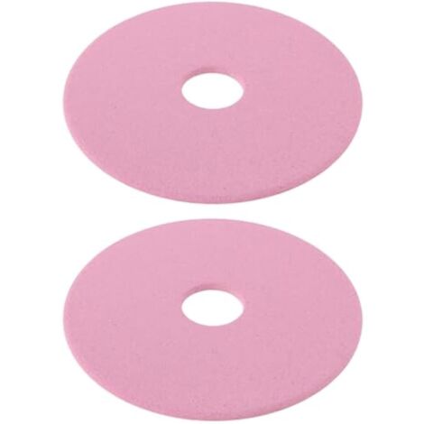 Lot de 2 Disques de Meulage 105 mm × 22,2 mm × 3,2 mm pour Affûteuse de Tronçonneuse et Meuleuse d’Atelier