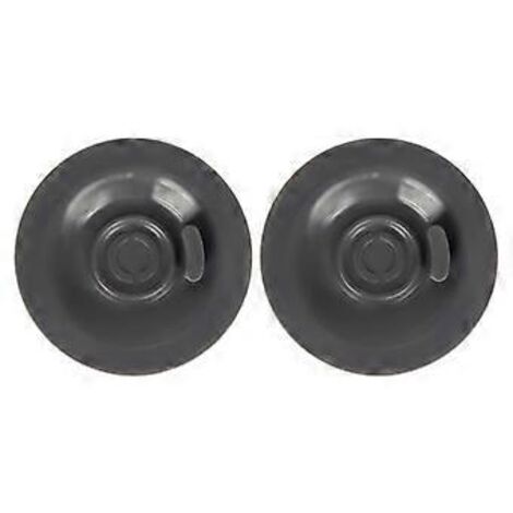 Lot de 2 disques de rinçage en caoutchouc de 54 mm pour filtre aveugle, destinés à la tête d'infusion de machine à expresso. Joint de rinçage inclus.