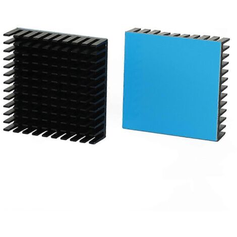 Lot de 2 dissipateurs thermiques pour imprimante 3D, pour processeur électronique.