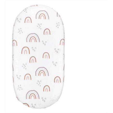 Lot de 2 draps-housses pour lit bébé, protège-matelas ajustés