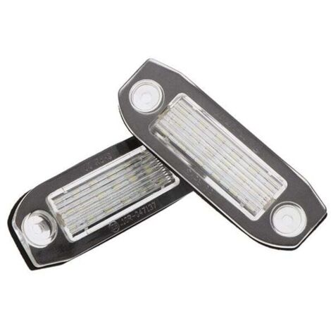 Lot De 2 Éclairages LED Plaque Immatriculation Voiture Sans Erreur Canbus Haute Luminosité