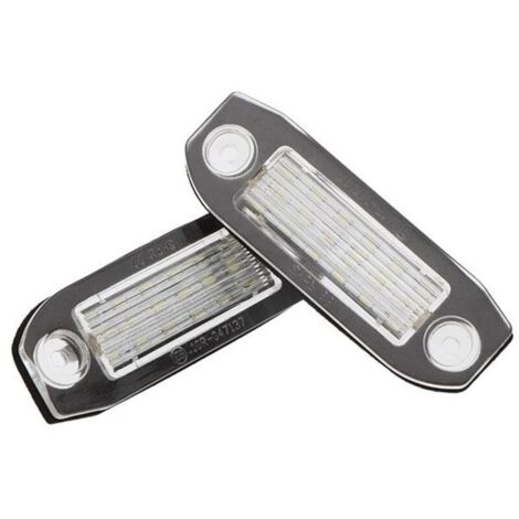 Lot De 2 Éclairages LED Plaque Immatriculation Voiture Sans Erreur Canbus Haute Luminosité