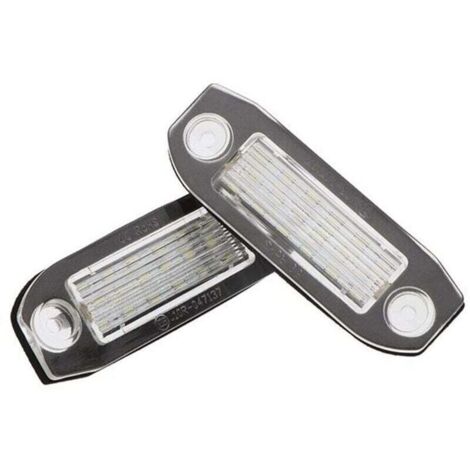 Lot De 2 Éclairages LED Plaque Immatriculation Voiture Sans Erreur Canbus Haute Luminosité
