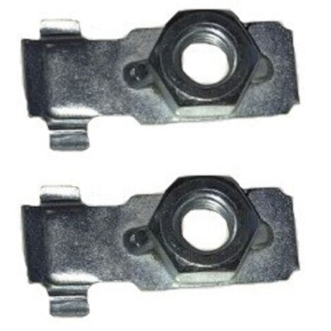 Lot de 2 écrous cage M10